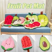 Covoraș de răcire de vară pentru animale de companie Tampă de gheață Câini Covorașe de dormit pentru pat de răcire respirabil Tampă lavabilă cu fructe Accesorii pentru pisici