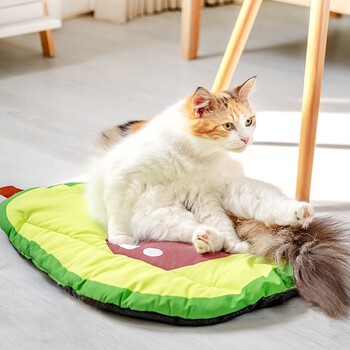 Summer Cooling Pet Mat Ice Pad Dogs Sleeping χαλάκια για αναπνεύσιμο κρεβάτι ψύξης Φρούτα που πλένονται προμήθειες για γάτες