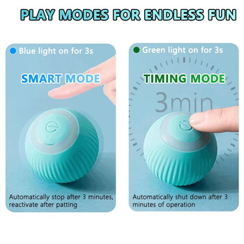 Cat Interactive Ball Smart Toys Cat Toys Indoor Auto Rolling Magic Ball Ηλεκτρονικά Διαδραστικά Cat Toy Game Αξεσουάρ για γάτες