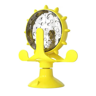 Interaktīva garduma sūcoša rotaļlieta maziem suņiem Oriģinālā lēnā suņu barotava Funny Dog Wheel Mājdzīvnieku izstrādājumi Aksesuāri Iztecoša bumba
