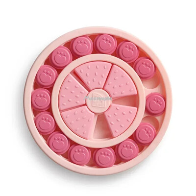 Câini Puzzle Jucării Slow Feeder Interactiv Creștere Puppy IQ Dozator de mâncare Mănâncă încet Bol antiderapant Animal de companie Joc de dresaj pentru câini