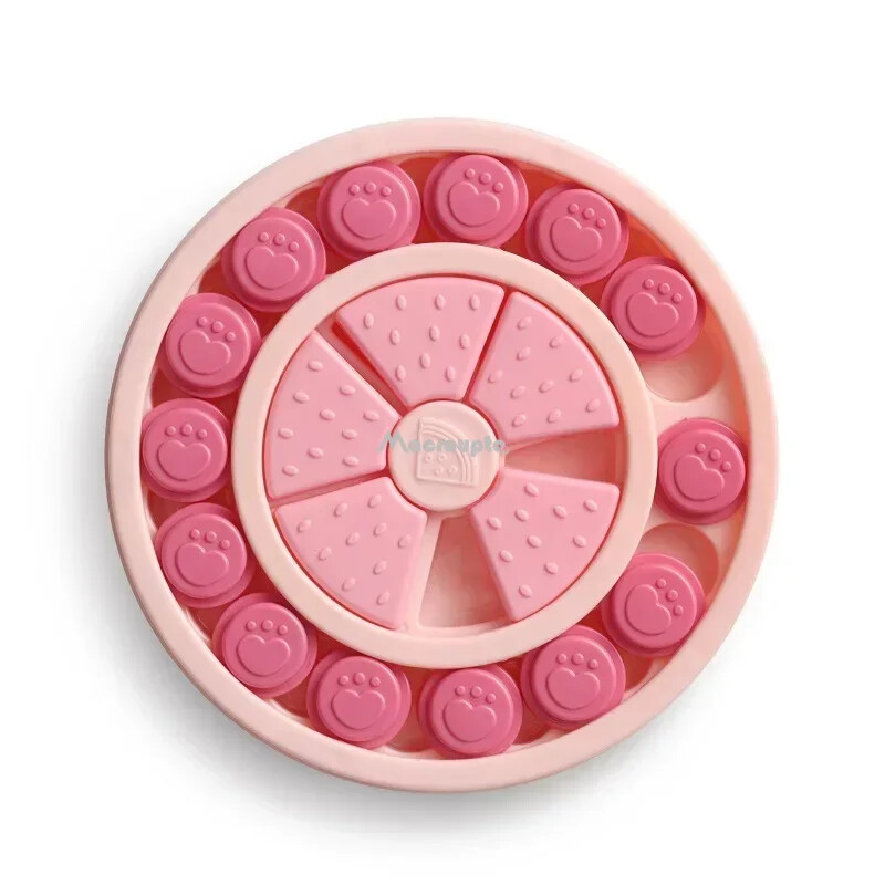 Câini Puzzle Jucării Slow Feeder Interactiv Creștere Puppy IQ Dozator de mâncare Mănâncă încet Bol antiderapant Animal de companie Joc de dresaj pentru câini