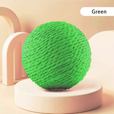 Διαδραστικό παιχνίδι με σφαίρα γρατσουνίσματος γάτας 10 εκατοστών για καθαρισμό δοντιών γατούλας κατά του δαγκώματος Προμήθειες παιχνιδιού για κατοικίδια με ηχητική μπάλα γάτας