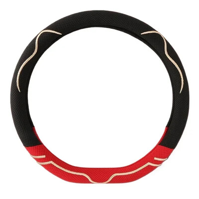 Capa volan din mătase de gheață, universale pentru toate anotimpurile accesorii drăguțe pentru mașină huse de volan pentru cu antiderapante și respirabile