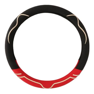 Capa volan din mătase de gheață, universale pentru toate anotimpurile accesorii drăguțe pentru mașină huse de volan pentru cu antiderapante și respirabile