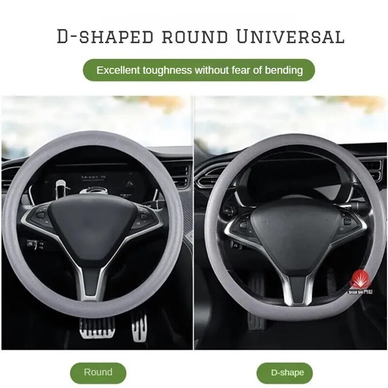 Husa volanului auto din silicon lichid Huse universale pentru volan Accesorii pentru interiorul masinii Protectie automata pentru volan