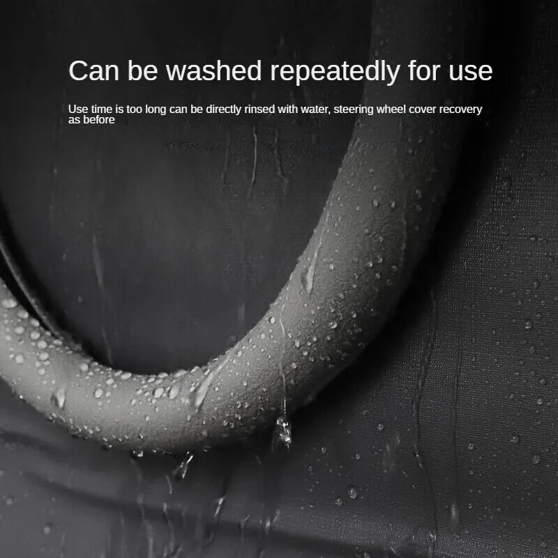 Husa volanului auto din silicon lichid Huse universale pentru volan Accesorii pentru interiorul masinii Protectie automata pentru volan