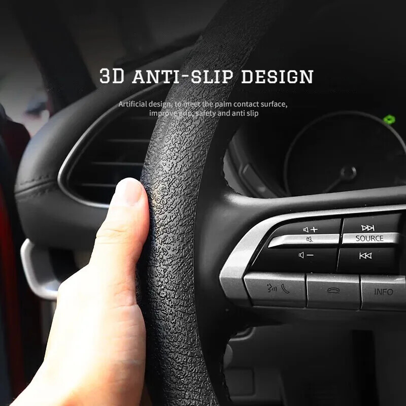 Husa volanului auto din silicon lichid Huse universale pentru volan Accesorii pentru interiorul masinii Protectie automata pentru volan