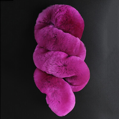 Husă universală pentru volan de mașină de iarnă 100% blană de lână din Australia Capă pentru volan de mașină integrată din pluș Accesorii calde pentru mașină