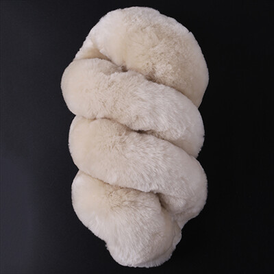 Husă universală pentru volan de mașină de iarnă 100% blană de lână din Australia Capă pentru volan de mașină integrată din pluș Accesorii calde pentru mașină