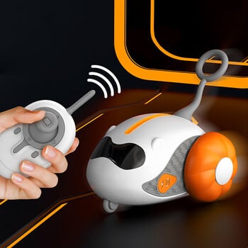 Smart Cat Toy Car Interactive Cat Toy Ball Αυτόματο κυλιόμενο τηλεχειριστήριο αυτοκινήτου ηλεκτρικό αυτοκίνητο για εσωτερικούς χώρους για κατοικίδια γατάκια