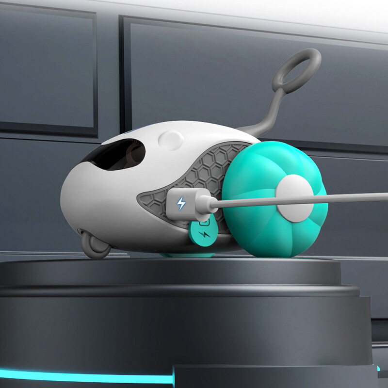 Mașină inteligentă de jucărie pentru pisici, minge interactivă de jucărie pentru pisici, mașină cu rulare automată, telecomandă, mașină electrică pentru interior pentru animale de companie