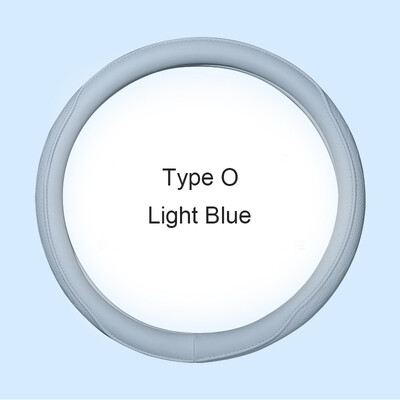 Automobilio neslystantis odinis vairo dangtelis Universalus automobilio vairo apsauginis dangtelis Madingas stilius 38 cm forma OD žalia