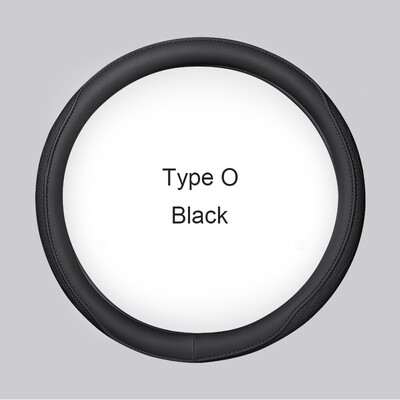 Automobilio neslystantis odinis vairo dangtelis Universalus automobilio vairo apsauginis dangtelis Madingas stilius 38 cm forma OD žalia