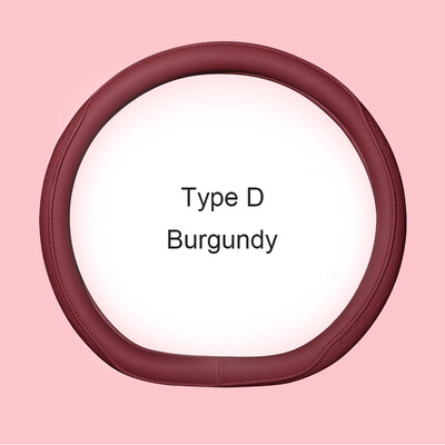 Automobilio neslystantis odinis vairo dangtelis Universalus automobilio vairo apsauginis dangtelis Madingas stilius 38 cm forma OD žalia