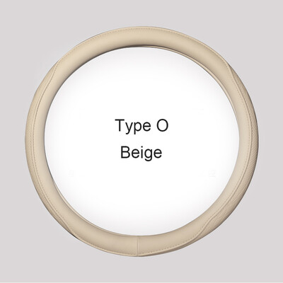 Automobilio neslystantis odinis vairo dangtis Universalus automobilio vairo apsauginis dangtelis Fashion Style 38cm forma O forma D