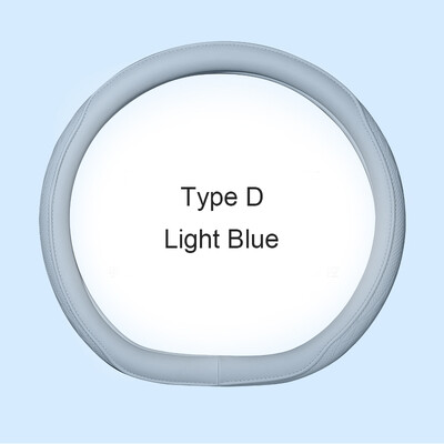 Automobilio neslystantis odinis vairo dangtis Universalus automobilio vairo apsauginis dangtelis Fashion Style 38cm forma O forma D