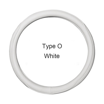 Automobilio neslystantis odinis vairo dangtis Universalus automobilio vairo apsauginis dangtelis Fashion Style 38cm forma O forma D