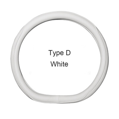 Automobilio neslystantis odinis vairo dangtis Universalus automobilio vairo apsauginis dangtelis Fashion Style 38cm forma O forma D