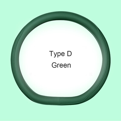 Automobilio neslystantis odinis vairo dangtis Universalus automobilio vairo apsauginis dangtelis Fashion Style 38cm forma O forma D