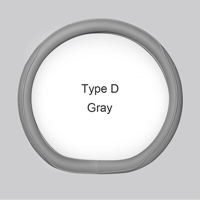 Motopets Husa de protectie pentru volan din piele anti-alunecare pentru masina Husa universala de protectie pentru volan de masina Stil Fashion 38cm Tip D