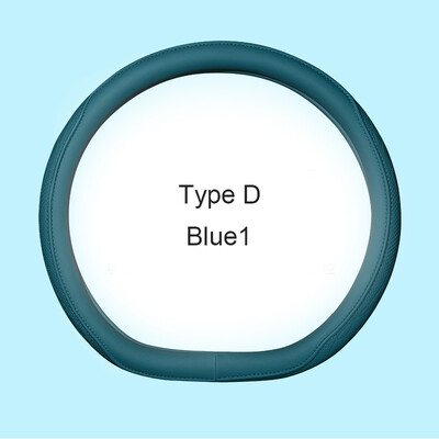 Motopets Husa de protectie pentru volan din piele anti-alunecare pentru masina Husa universala de protectie pentru volan de masina Stil Fashion 38cm Tip D