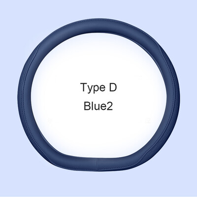 Motopets Husa de protectie pentru volan din piele anti-alunecare pentru masina Husa universala de protectie pentru volan de masina Stil Fashion 38cm Tip D