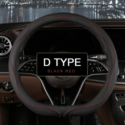 Motopets Husa de protectie pentru volan din piele anti-alunecare pentru masina Husa de protectie universala pentru volan de masina Stil moda 38cm Tip OD