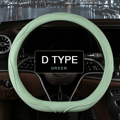 Motopets Husa de protectie pentru volan din piele anti-alunecare pentru masina Husa de protectie universala pentru volan de masina Stil moda 38cm Tip OD