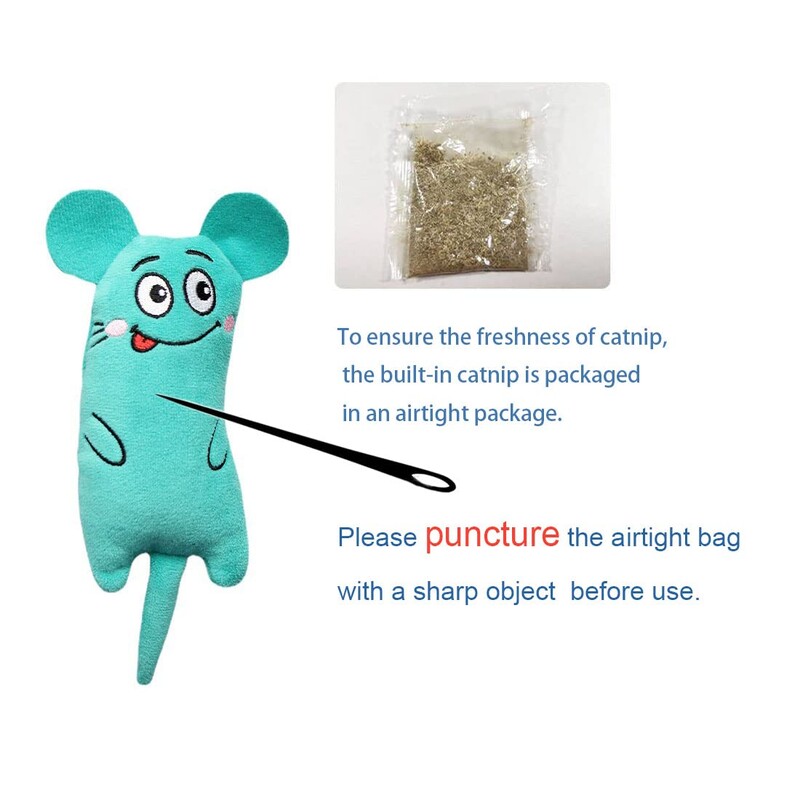 Juokingas interaktyvus pliušinis žaislas katėms, mini dantų šlifavimas, katžolės žaislai, kačiuko kramtymas, girgždantis žaislas, naminių gyvūnėlių priedai