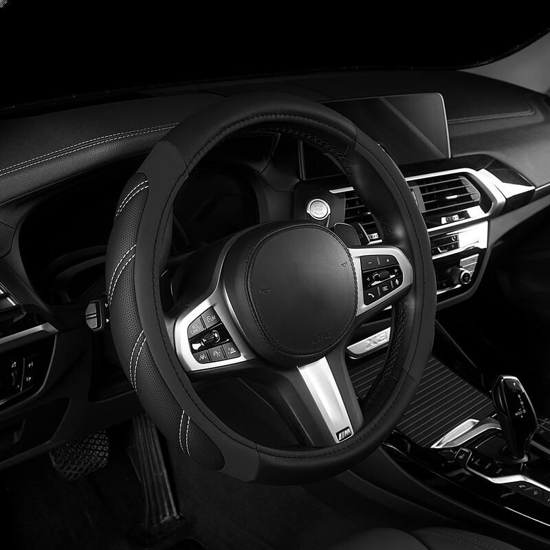 Husa volan auto 14-15 inchi universal sport din piele cu aderență tapițată universală respirabil camion SUV Jeep