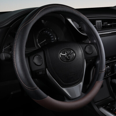 Naujas PU odos sujungimo odinis neslystantis „Four Seasons“ universalus vairo dangtelis