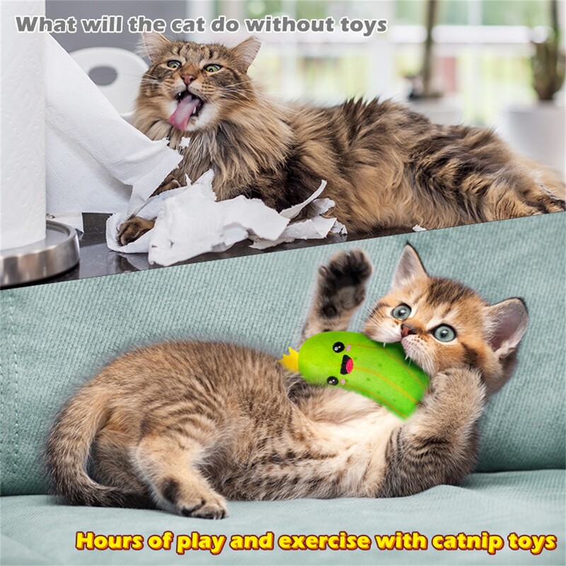 5GB marinēti kaķu veidņi Zobu veselība Košļājamais kodums interaktīvam kaķa spērienam, rotaļlieta kaķu mīļotājiem Dāvanas iekštelpu spēlēšanai