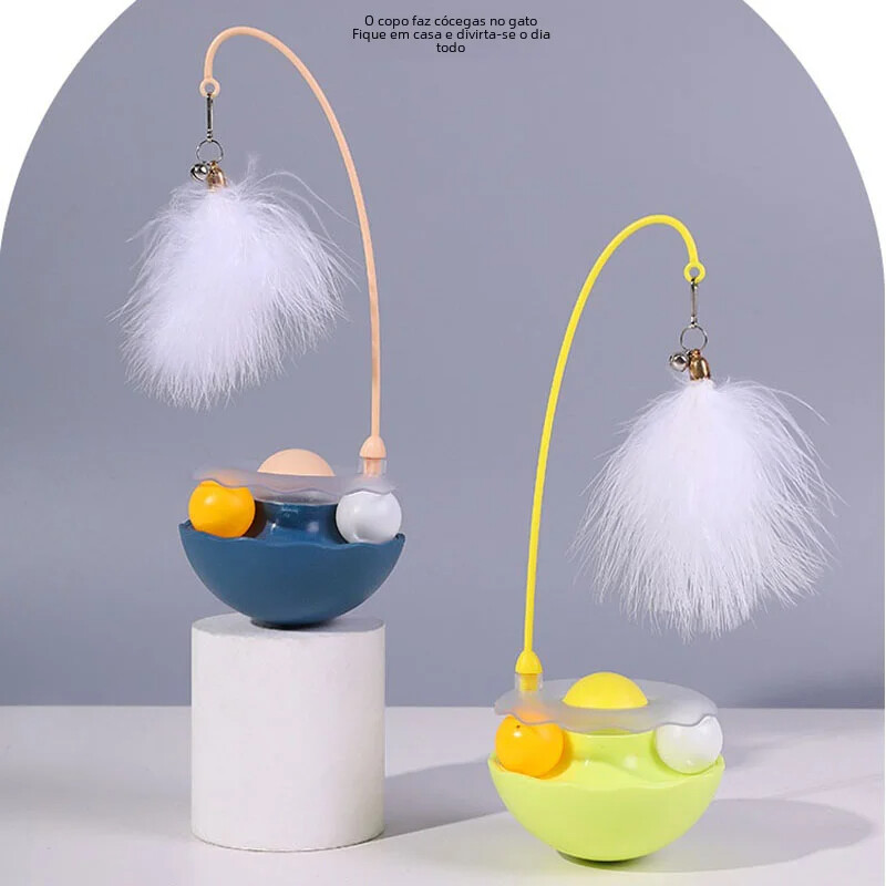 Pohár macskajáték Kivehető bottoll karcoló labda harapásgátló lemezjátszó interaktív játék Érdekes kisállatkellékek