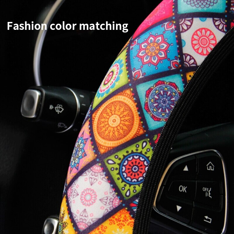 Stūres pārsegs bez iekšējā gredzena niršanas materiāls Modes krāsai atbilstošs jauns elastīgs, elastīgs modes tendences automašīnas roktura pārsegs