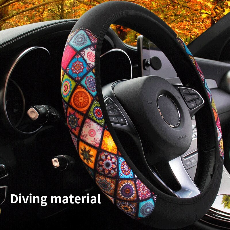 Stūres pārsegs bez iekšējā gredzena niršanas materiāls Modes krāsai atbilstošs jauns elastīgs, elastīgs modes tendences automašīnas roktura pārsegs