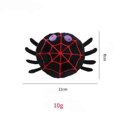 Mājdzīvnieku piederumi Helovīna sikspārņu zirnekļa formas kaķu rotaļlietas Kaķumētras kaķa zobu griešana Izturīgas kaķu rotaļlietas