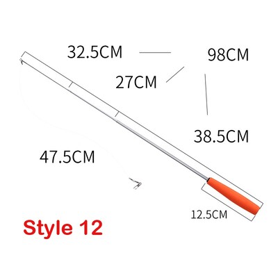 Baghete telescopice pentru pisici, cu trei secțiuni, baghetă pentru pisici, cârpă amuzantă, cu tijă, tijă, jucării interactive.