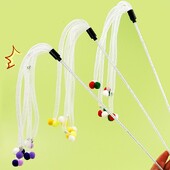 Jucărie pentru pisici Ochiuri elastice pentru pisici Băț de lână ciucuri Jucării pentru pisici Minge colorată interactivă Jucărie pentru pisici cu clopoțel Pisicuță Teaser Articole pentru animale de companie