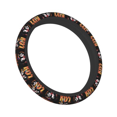 Rock Catman Demon Kiss Band autós kormánykerék burkolat Rock and Roll univerzális autóstílusú divatos kormánykerék-tartozékok