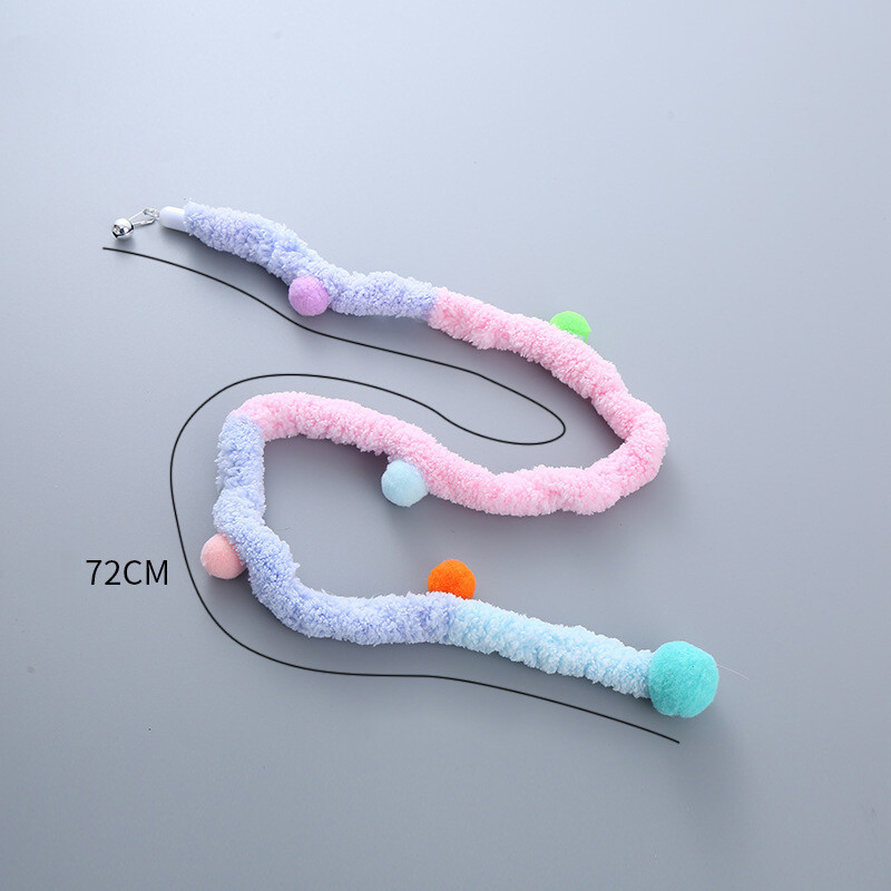 Jucării pentru pisici Baston de pisică amuzant Cap de înlocuire Pasăre de pluș cu pene cu clopot Jucării Baghetă magică interactivă DIY Pene Articole