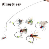 5 vnt. modeliavimo mažų skraidančių vabzdžių pakaitiniai priedai kačių erzinimui Žaislai Kačiuko plunksniniai žaislai Naminių gyvūnų reikmenys