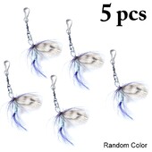 Amuzant minunat, 5 bucăți de înlocuire, jucărie pentru pisici cu pene, joc interactiv pentru pisici, jucărie pentru pisici, reîncărcare, fluture, jucărie de simulare, pisică pentru animale de companie