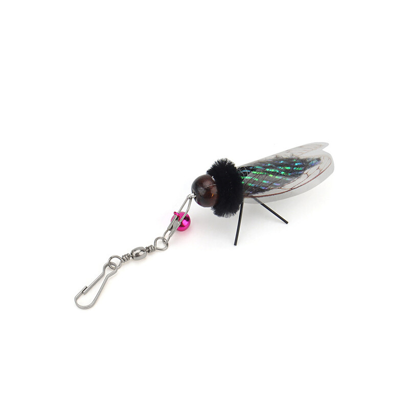 1 vnt / 3 vnt. imituoti vabzdžių muselių kačių lazdelės pakaitiniai priedai Juokingi kačių lazdelių erzinimo žaislai naminiams gyvūnėliams