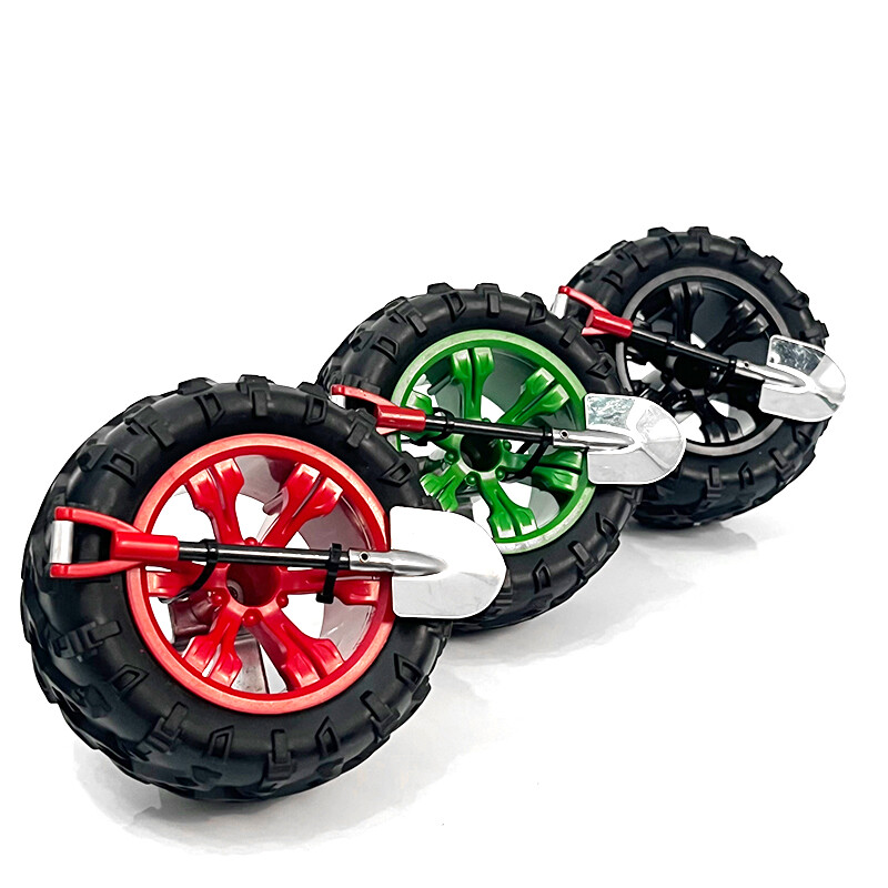 Atsarginės padangos modelis, automobilio automobilio uodegos dekoras, 11,5 cm automobilio ratų stiebas, stereofoninis radijas, asmenybės automobilio priedai, ornamentas