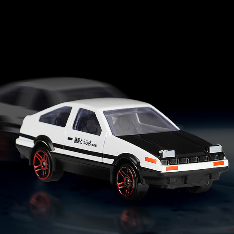 Pradinis D Toyota AE86 lydinio automobilių modeliai Žaislai Metalinis liejimas Pradinis D Išskirtinio meistriškumo Automobilių žaislai vaikams Dovanos Fujiwara Tofu