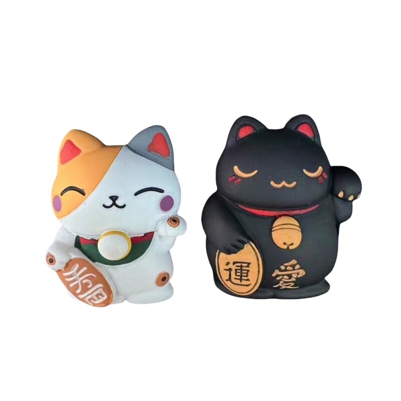 Jauks automašīnas gaisa atsvaidzinātājs Lucky Cat smaržu difuzors, smaržu saspraude, automašīnas gaisa kondicionētājs, izplūdes atvere, automašīnas salona piederumi