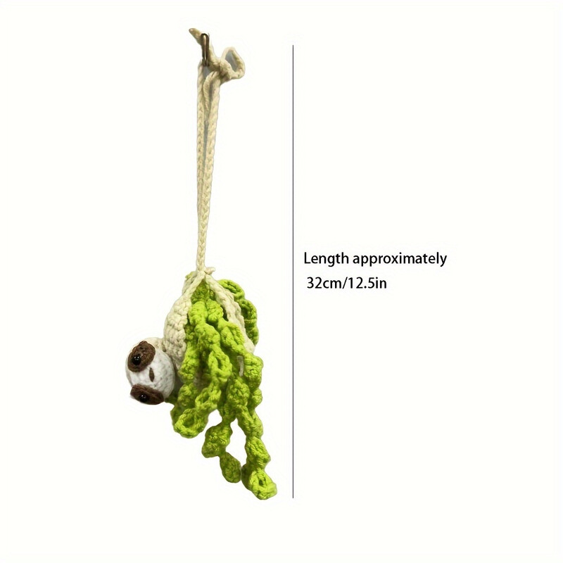 Automobilių pakabos Animacinis filmas Mielas tinginys Automobilis Tinginys Nertas Tinginys Automobilio laikiklis Galinio vaizdo veidrodėlis Ornamentas Automobilių vidaus apdaila