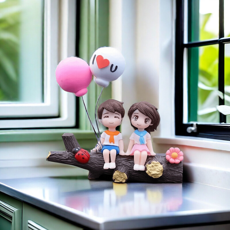 1db Új faág páros autódekoráció kreatív autódekoráció divat kreatív autókiegészítők autóipari díszek