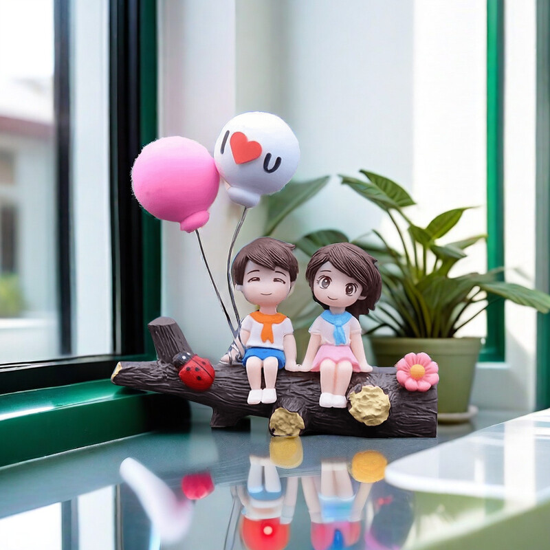 1db Új faág páros autódekoráció kreatív autódekoráció divat kreatív autókiegészítők autóipari díszek